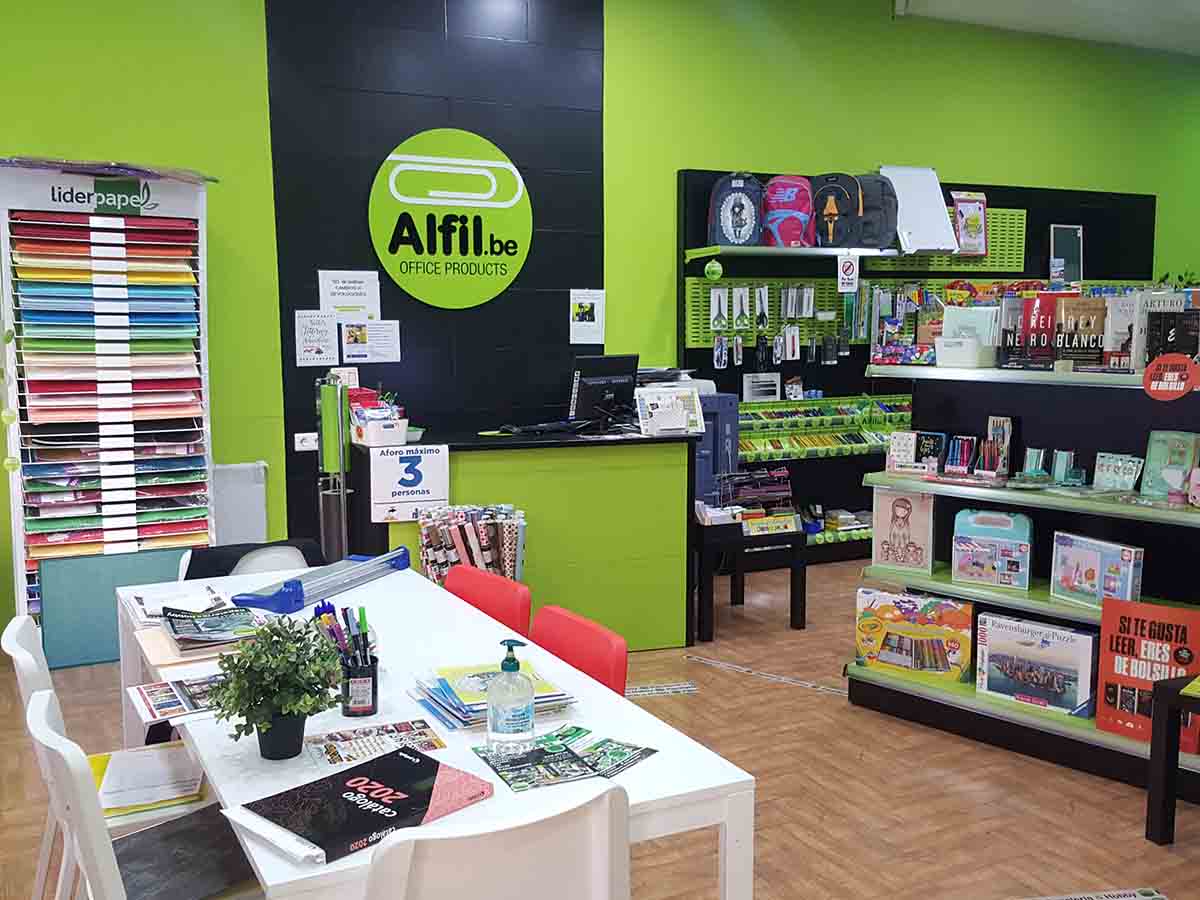 Papelería en Benalúa ALFIL.be Alicante